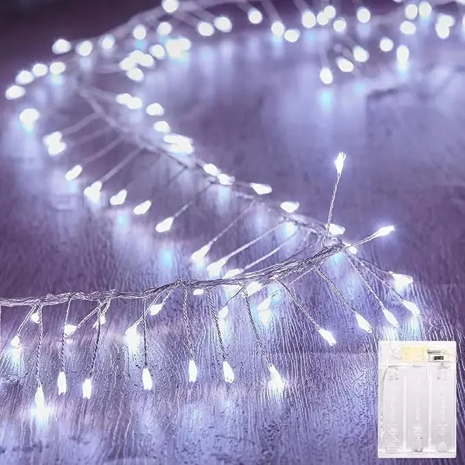 Christmas Decorations 2024 String Light Xmas Tree Hanging Ornament Diy Wreath
