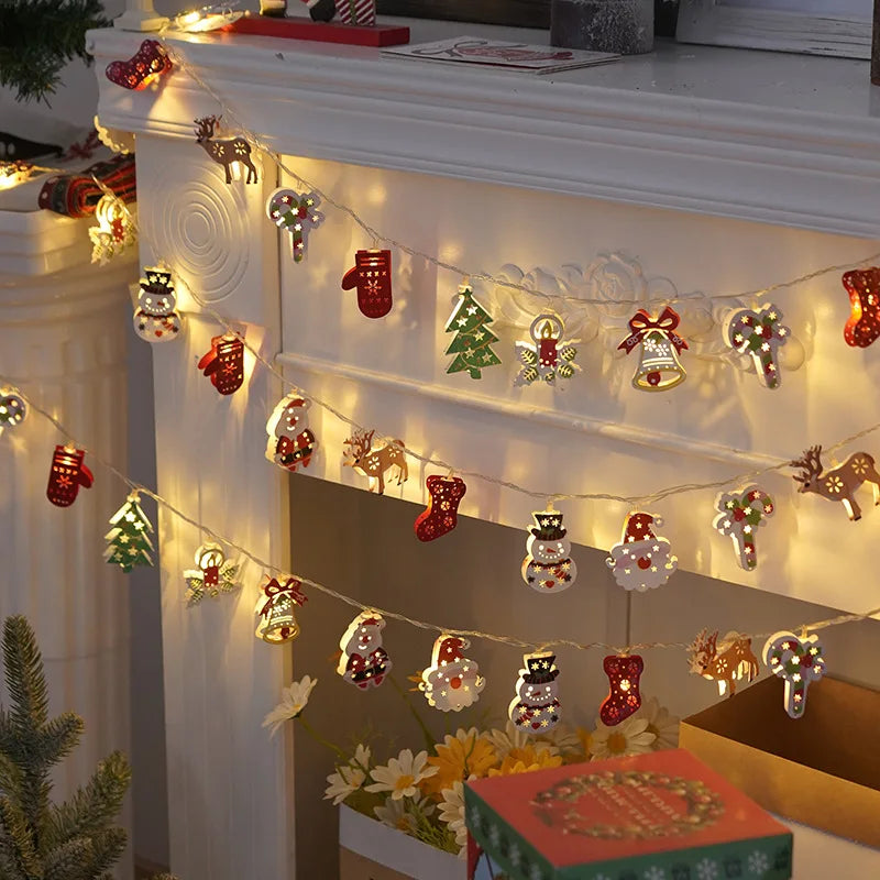 Christmas LED String Lights Fairy Light Garland For Home Decoration