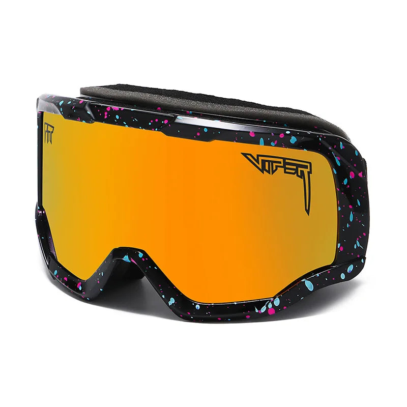 Double-Layer Anti-Fog Ski Goggles