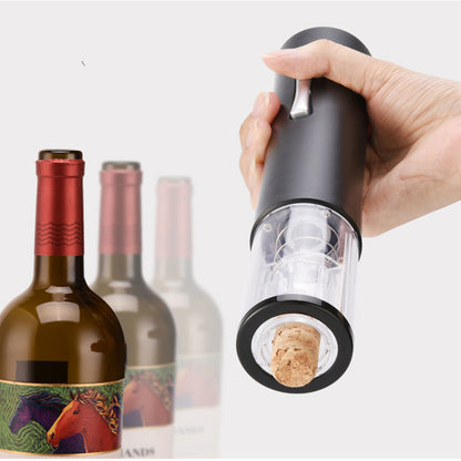 Electric Wine Opener Corkscrew Foil Cutter Set Automatic Bottle Opener