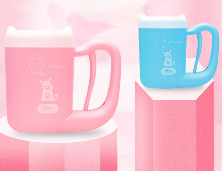 Paw Washer Cup – 360° Pet Paw Cleaning Tool with Soft Silicone Brush