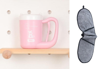 Paw Washer Cup – 360° Pet Paw Cleaning Tool with Soft Silicone Brush