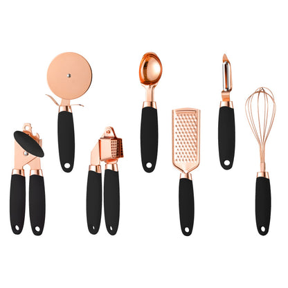 Copper Plating Kitchen Peeler Gadget Set For Household Use