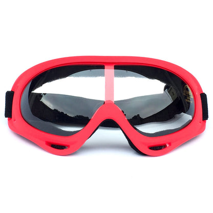 Unisex Windproof Sand Goggles For Tactical Skiing Polycarbonate Frame