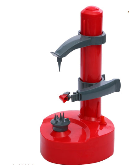 Electric Peeler For Fruits And Vegetables With Three Stainless Steel Blades