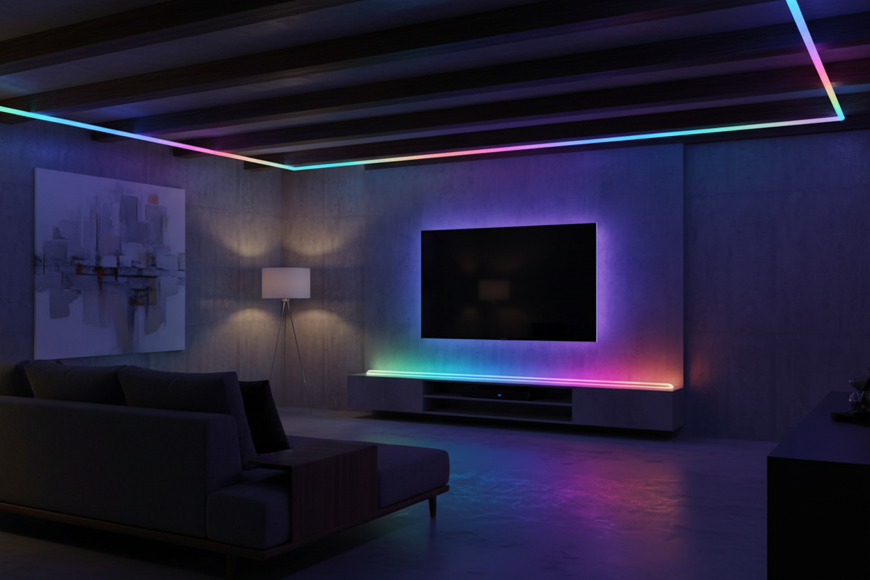 360° RGBIC Neon LED Strip Lifestyle