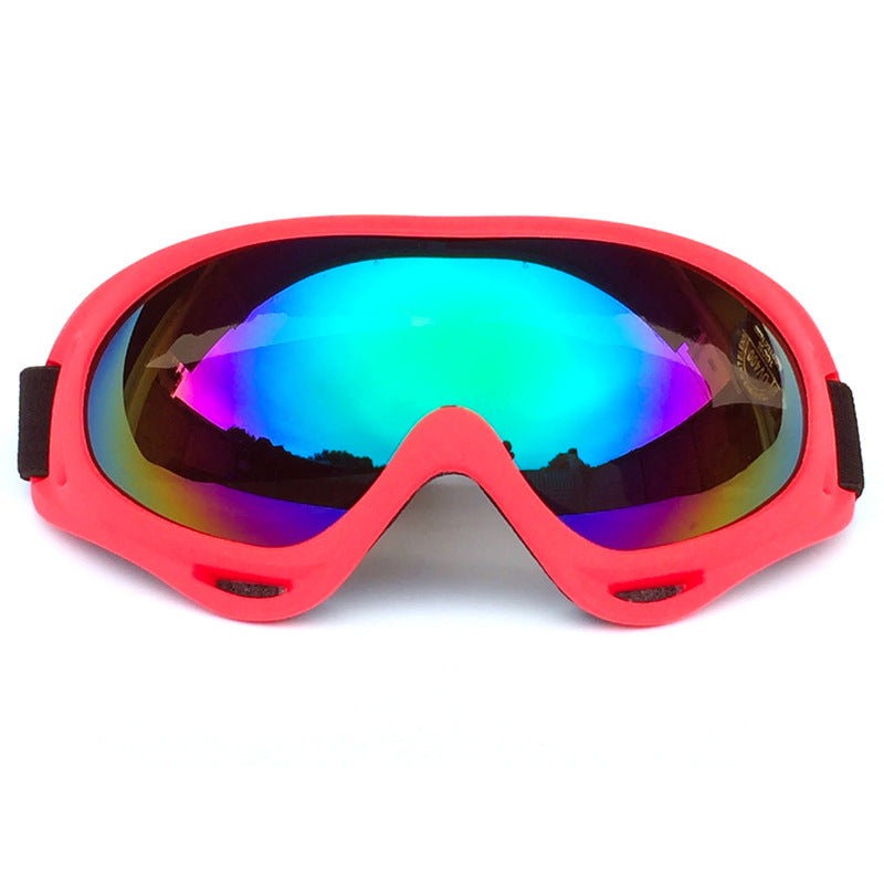 Unisex Windproof Sand Goggles For Tactical Skiing Polycarbonate Frame