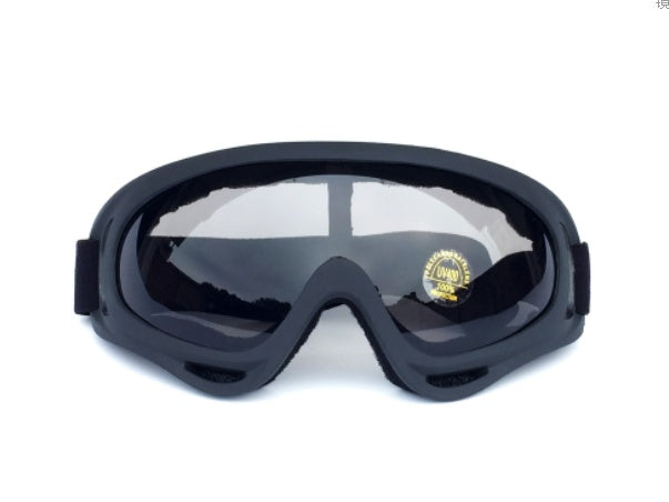 Unisex Windproof Sand Goggles For Tactical Skiing Polycarbonate Frame