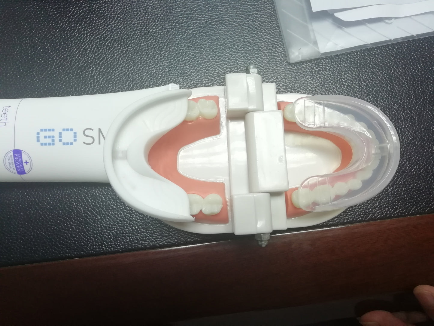 360 Degrees Automatic Electric Toothbrush Whitening Blue Light USB Charging