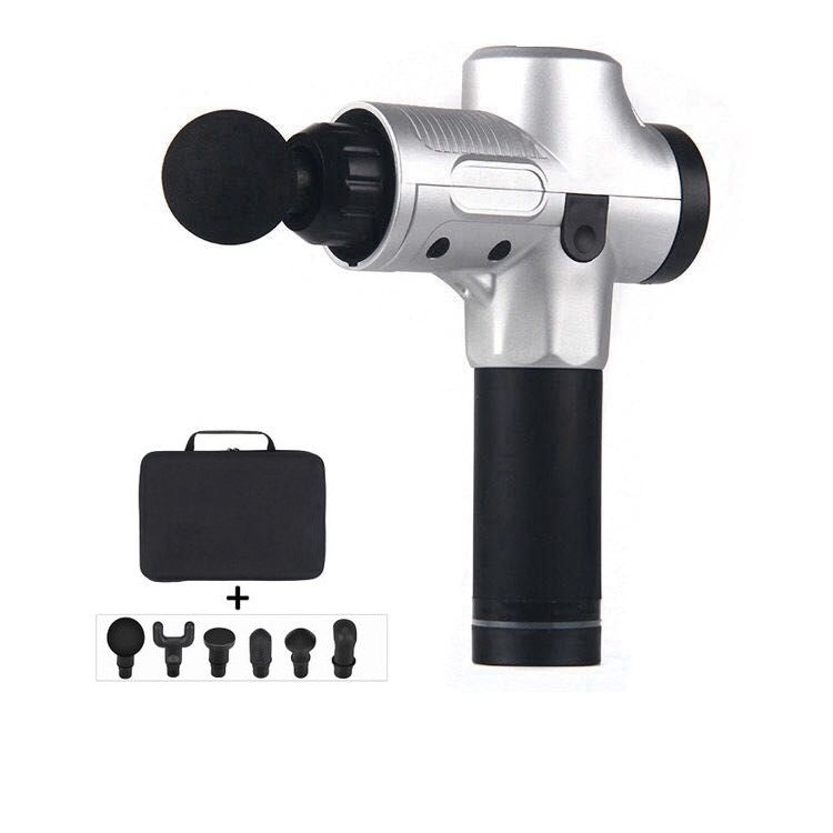 Fascia Gun Percussion Massager With LCD Touch Screen And Brushless Motor