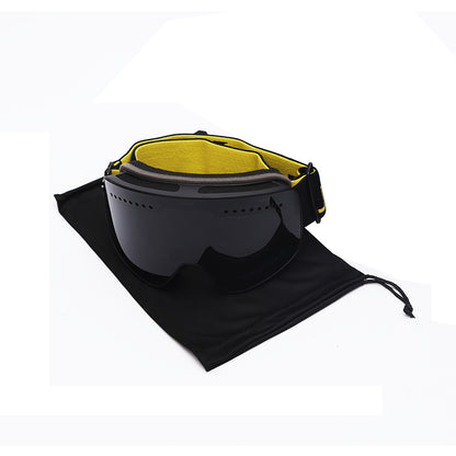 Double Layer Italian Ski Goggles Eye Protection Anti Fog Anti Radiation Sand