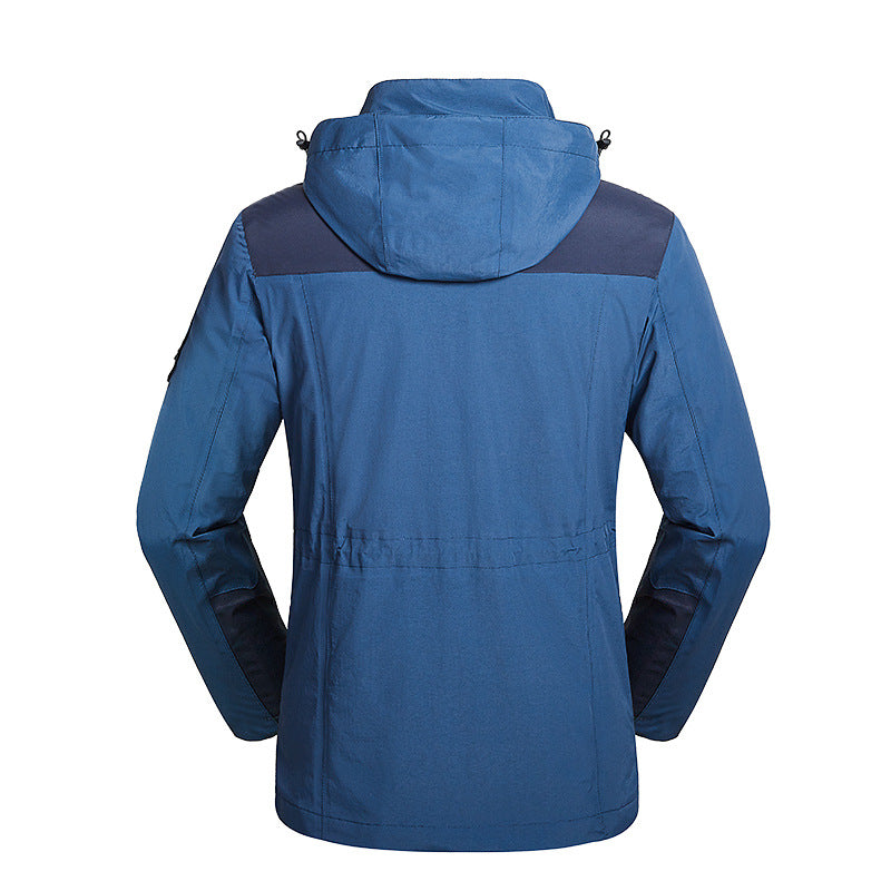 Winter Men's Ski Jacket Waterproof Windproof Breathable Softshell Jacket