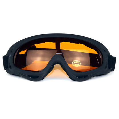 Unisex Windproof Sand Goggles For Tactical Skiing Polycarbonate Frame