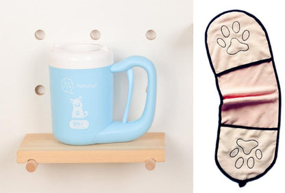 Paw Washer Cup – 360° Pet Paw Cleaning Tool with Soft Silicone Brush