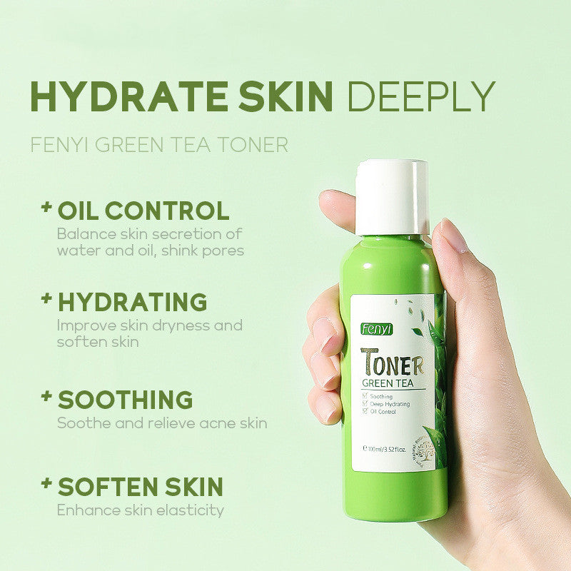 Green Tea Toner 100ml Moisturizing Skin Care For Hydration