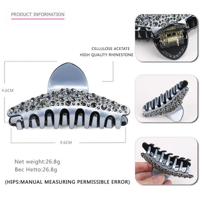 European American Luxury Diamond Hair Headdress Full Diamond