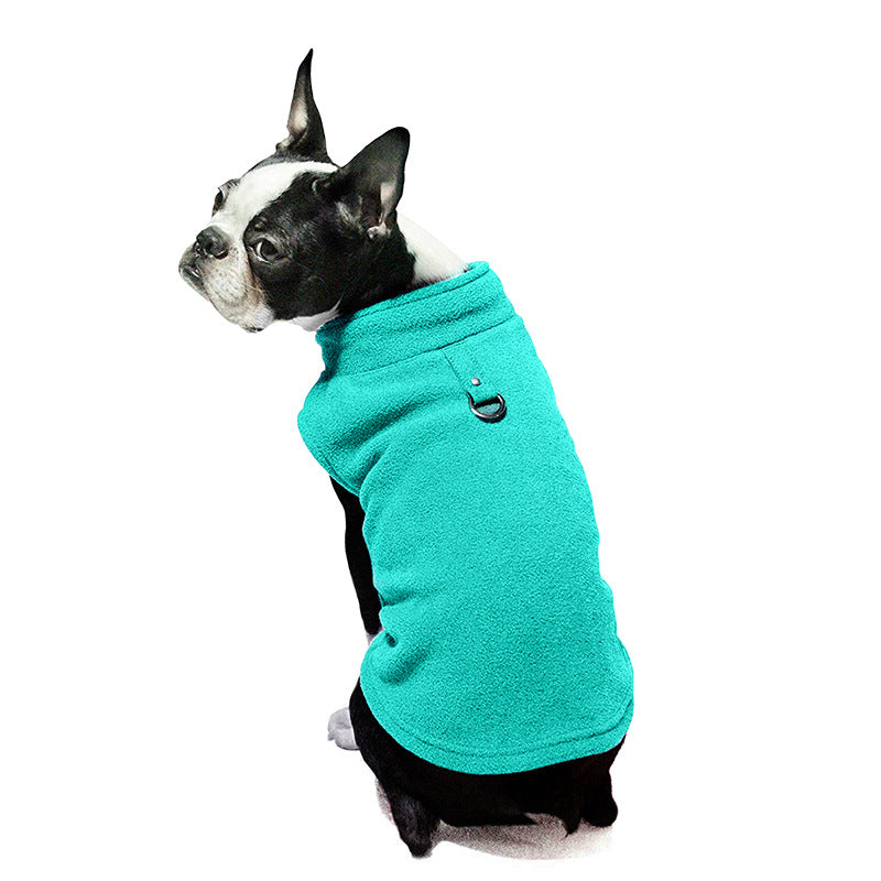 Polar Fleece Pet Sweater For Dogs And Cats Multiple Colors XL