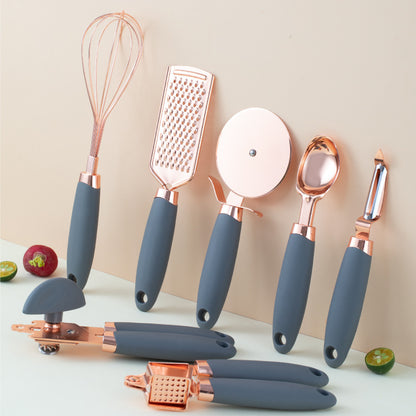 Copper Plating Kitchen Peeler Gadget Set For Household Use