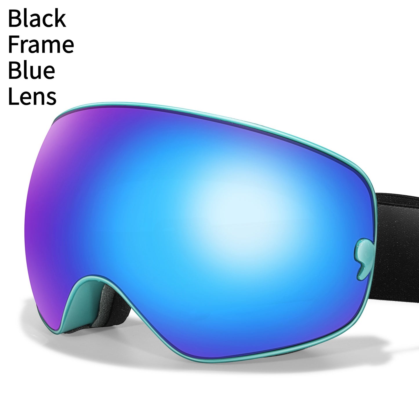 Anti Fog Myopia Ski Goggles For Adults Large Spherical Eye Protection