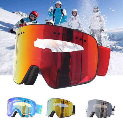 Double Layer Italian Ski Goggles Eye Protection Anti Fog Anti Radiation Sand