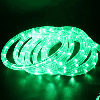 Waterproof Outdoor LED Rope Light 220V 110V Rainbow Tube For Christmas Decor