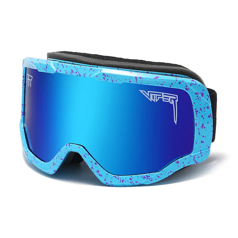 Double-Layer Anti-Fog Ski Goggles