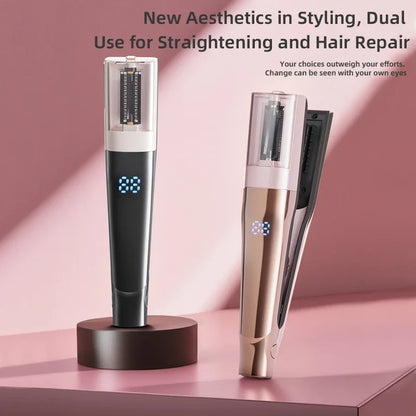 Professional Automatic Hair Ends Trimmer Cordless Split Remover For Women