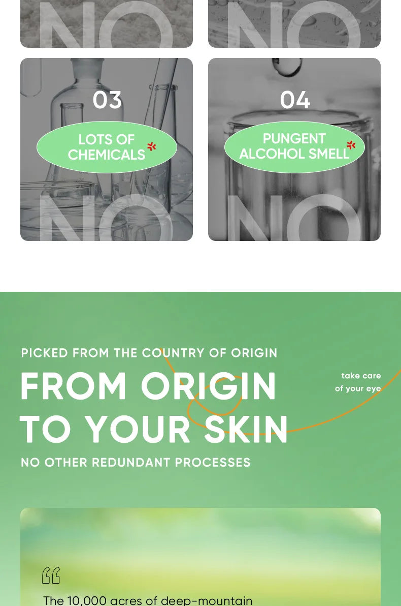 SADOER Aloe Vera Eye Cream For Dark Circles And Puffiness Moisturizing