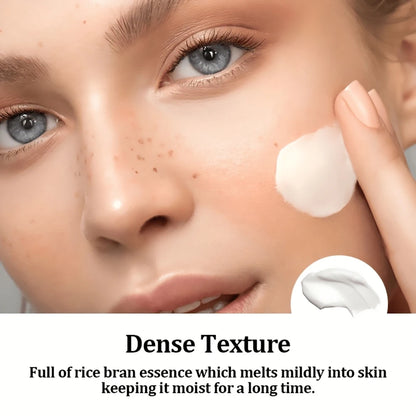 SUYARUN Korean Rice Extract Hydrating Face Cream 24H Moisture For All Skin Types