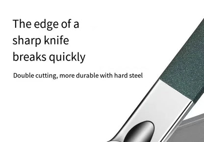 Stainless Steel Nail Clippers Set 6 Piece Portable Manicure Tools For Men Women High End Household