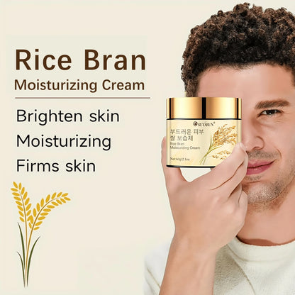 SUYARUN Korean Rice Extract Hydrating Face Cream 24H Moisture For All Skin Types