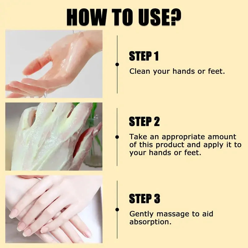 Turmeric Bee Venom Foot and Hand Crack Repair Cream 50g Moisturizing