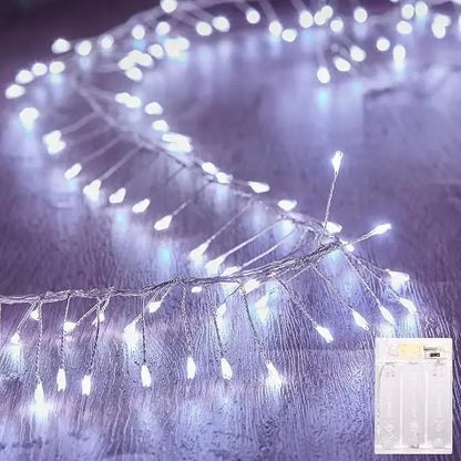 Christmas Decorations 2024 String Light Xmas Tree Hanging Ornament Diy Wreath