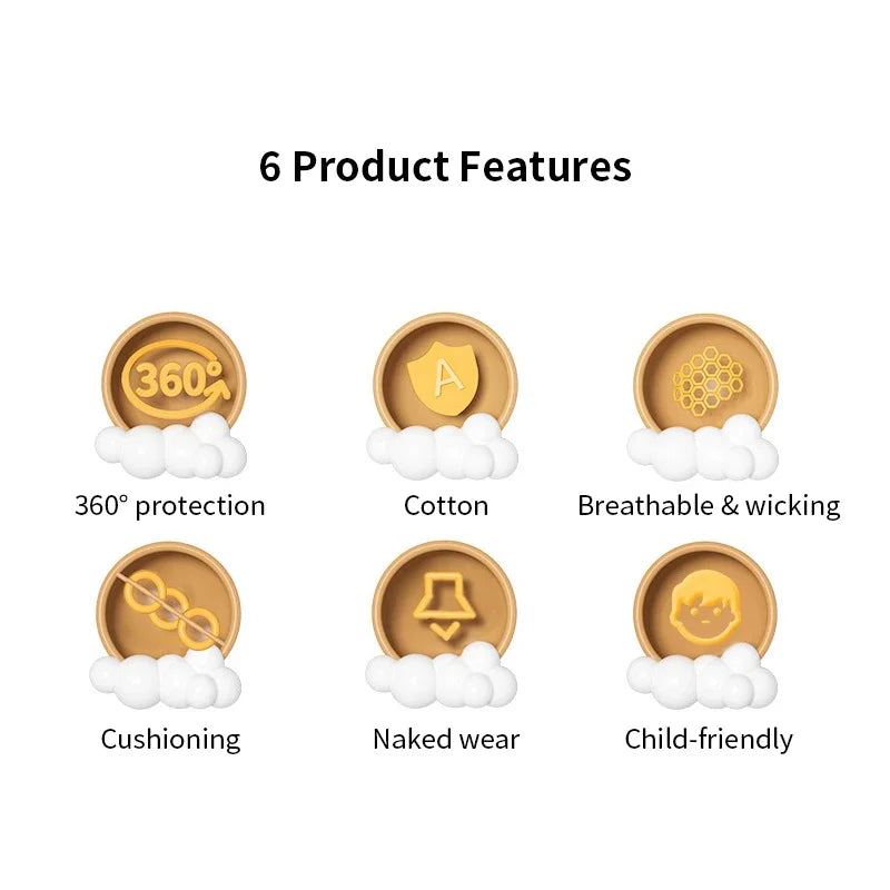 Baby Head Protector Helmet Cushion For Infants And Toddlers No Bumps Headband