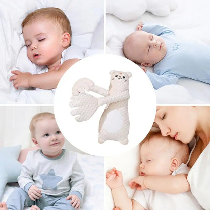 Upgraded Electric Baby Sleep Patting Doll Music Soothing Palm Remote Control