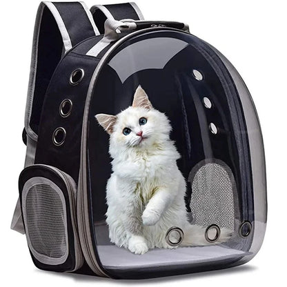 Transparent Capsule Bubble Cat Pet Carrier Backpack For Travel Small Animals