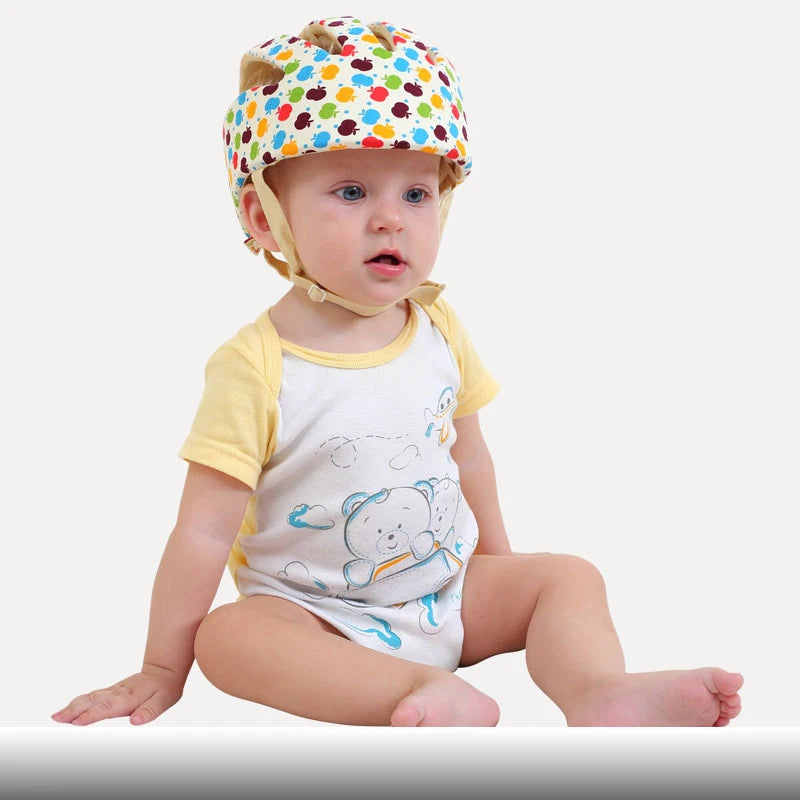 Adjustable Baby Anti Shock Helmet Cap For Newborn To 18 Months Head Protection