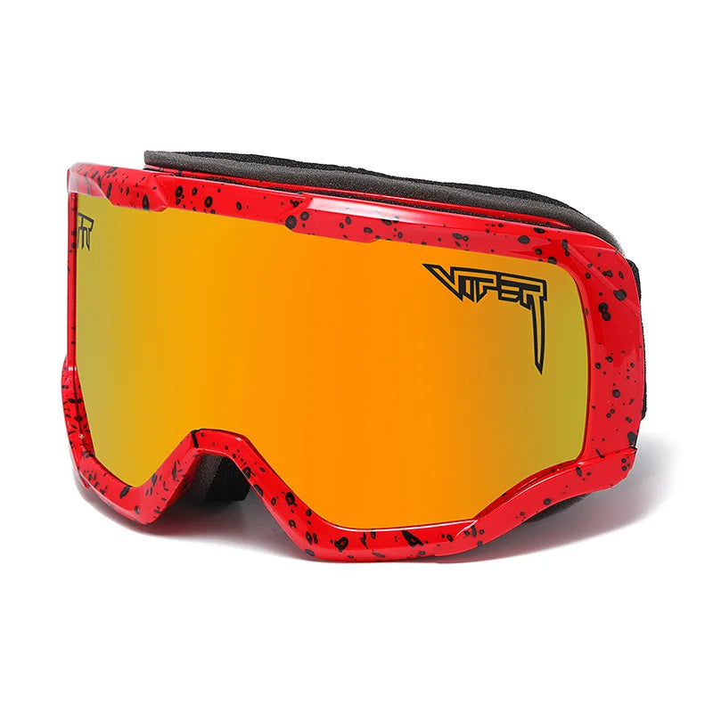 Double-Layer Anti-Fog Ski Goggles