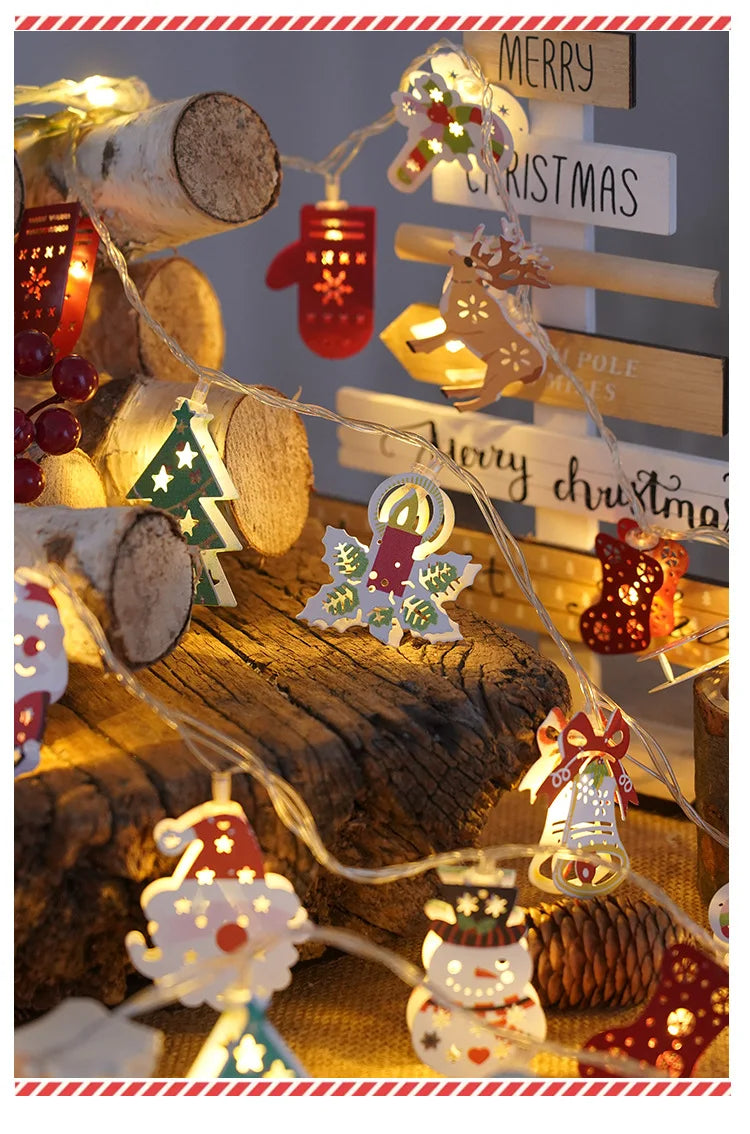 Christmas LED String Lights Fairy Light Garland For Home Decoration