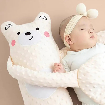 Remote Control Electric Bear Shaped Plush Baby Sleep Toy Sleep Aid Pillow