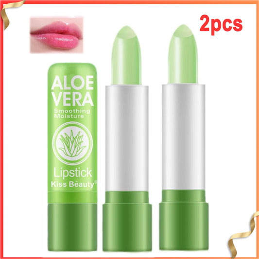 Aloe Vera Color Changing Lipstick Moisturizing Temperature Activated Lip Care