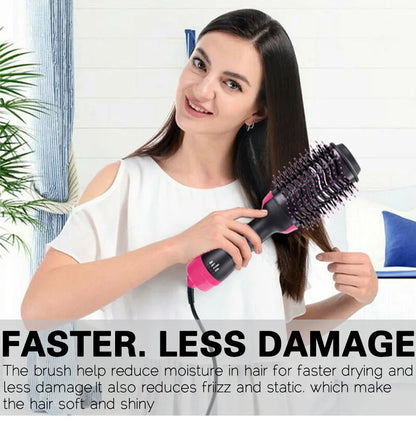 Multi Function Hair Dryer Brush 4 In 1 Styling Tools Styler Volumizer Hot Air Straightener Brush For All Hair