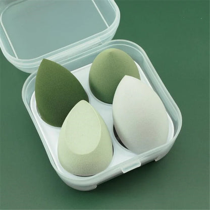 4 Or 8 Pieces Makeup Sponges Blender Beauty Egg Cosmetic Puff Foundation Sponges