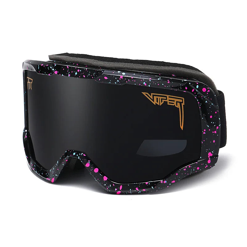Double-Layer Anti-Fog Ski Goggles