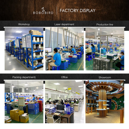 Bobo Bird Men Wooden Watch Sun Moon Display Luxury Elite