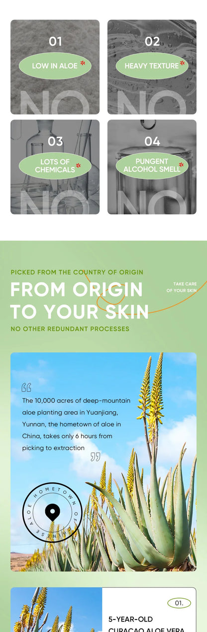 Sadoer Aloe Vera Sleeping Facial Masks 20 Pack Hydrating Moisturizing Anti Aging