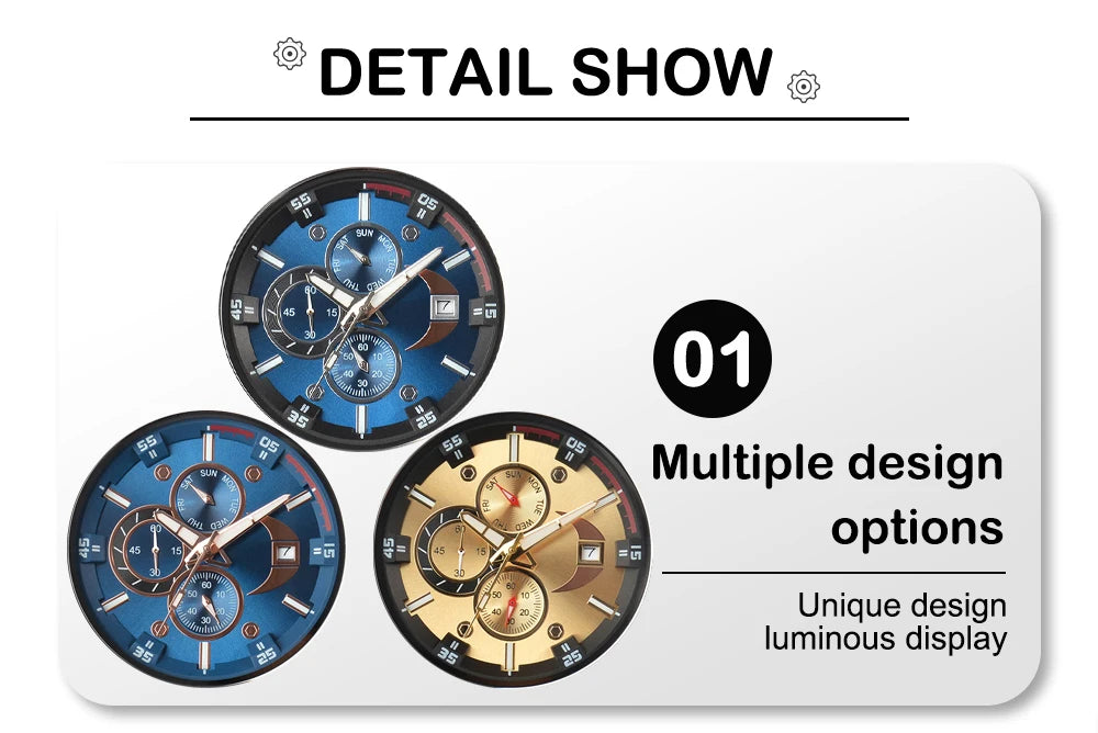 Wooden Mens Wristwatches Quartz Watch With Date And Week