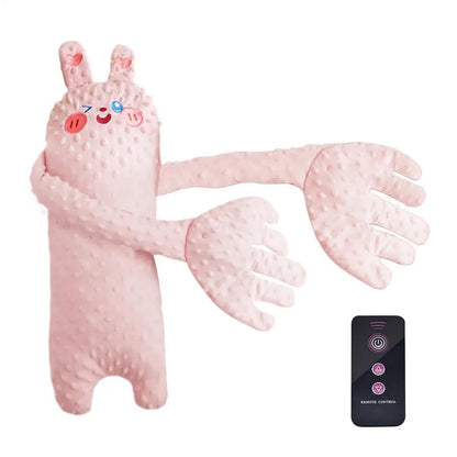 Remote Control Electric Bear Shaped Plush Baby Sleep Toy Sleep Aid Pillow