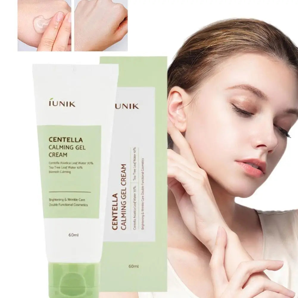Iunik Centella Gel Cream Korea Soothing Hydrating Moisturizing 60ml