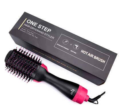 Multi Function Hair Dryer Brush 4 In 1 Styling Tools Styler Volumizer Hot Air Straightener Brush For All Hair